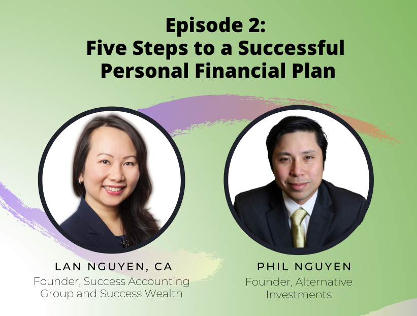 Episode 2: Five Steps to a Successful Personal Financial Plan – What You Need to Know?
